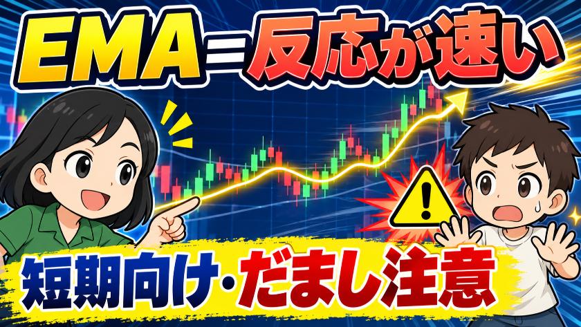 EMA＝反応が早い