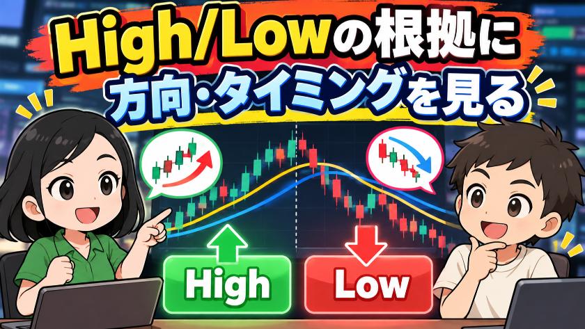 High/Lowの根拠に方向・タイミングを見る