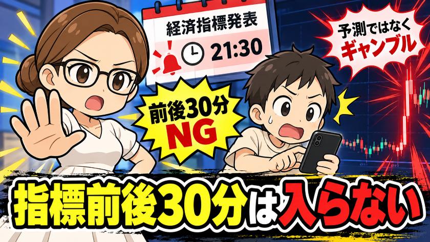 指標前後の30分は入らない