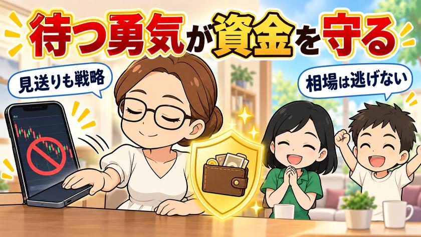 待つ有機が資金を守る