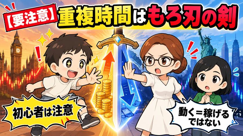 重複時間はもろ刃の剣