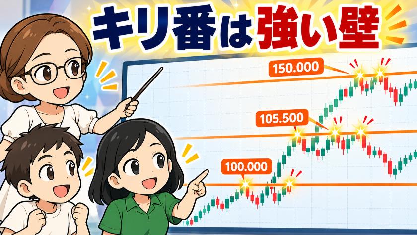 キリ番は強い壁